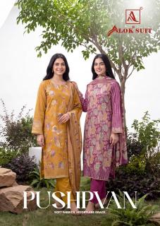 Alok suit pushpvan dress materials wholesale in hyderabad online shopping